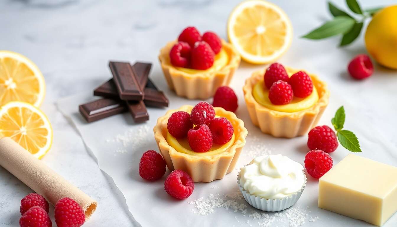 Recette : trio de mini-tartelettes savoureuses