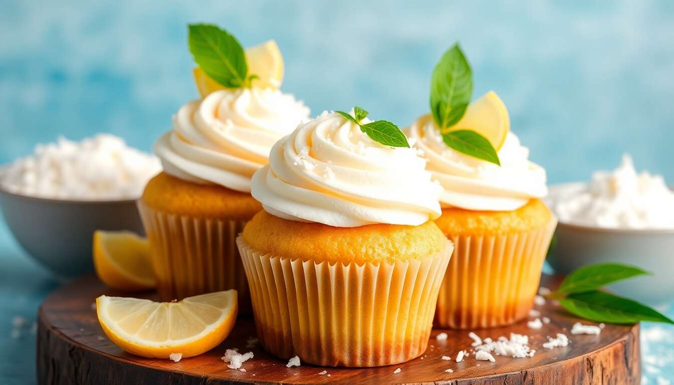 Recette de cupcake saveur des îles : exotisme à chaque bouchée