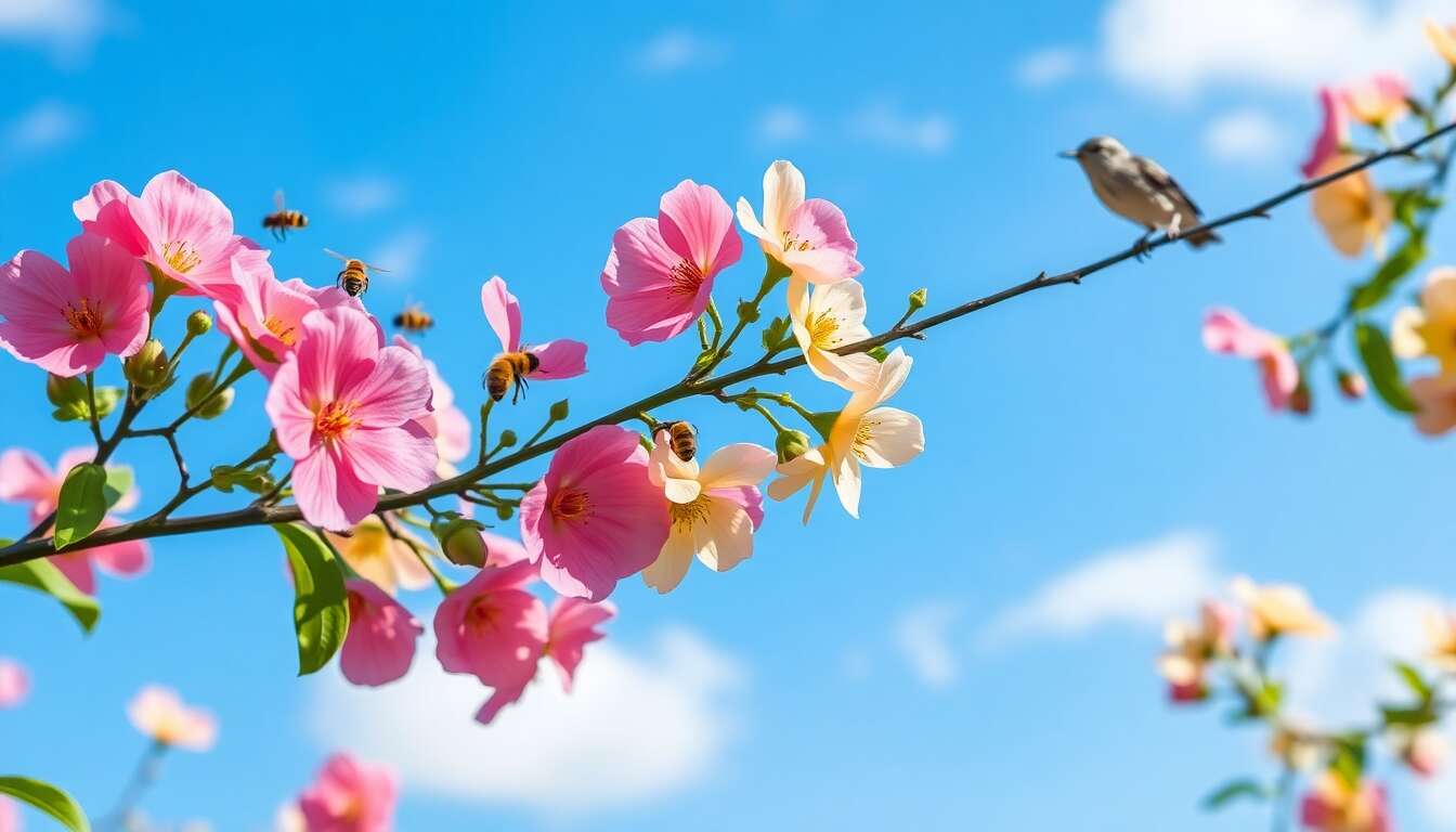 Créations printanières sur notre blog