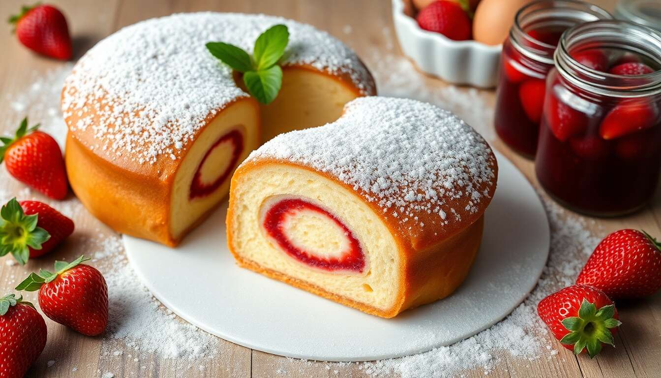 Gâteau roulé : recette facile et rapide