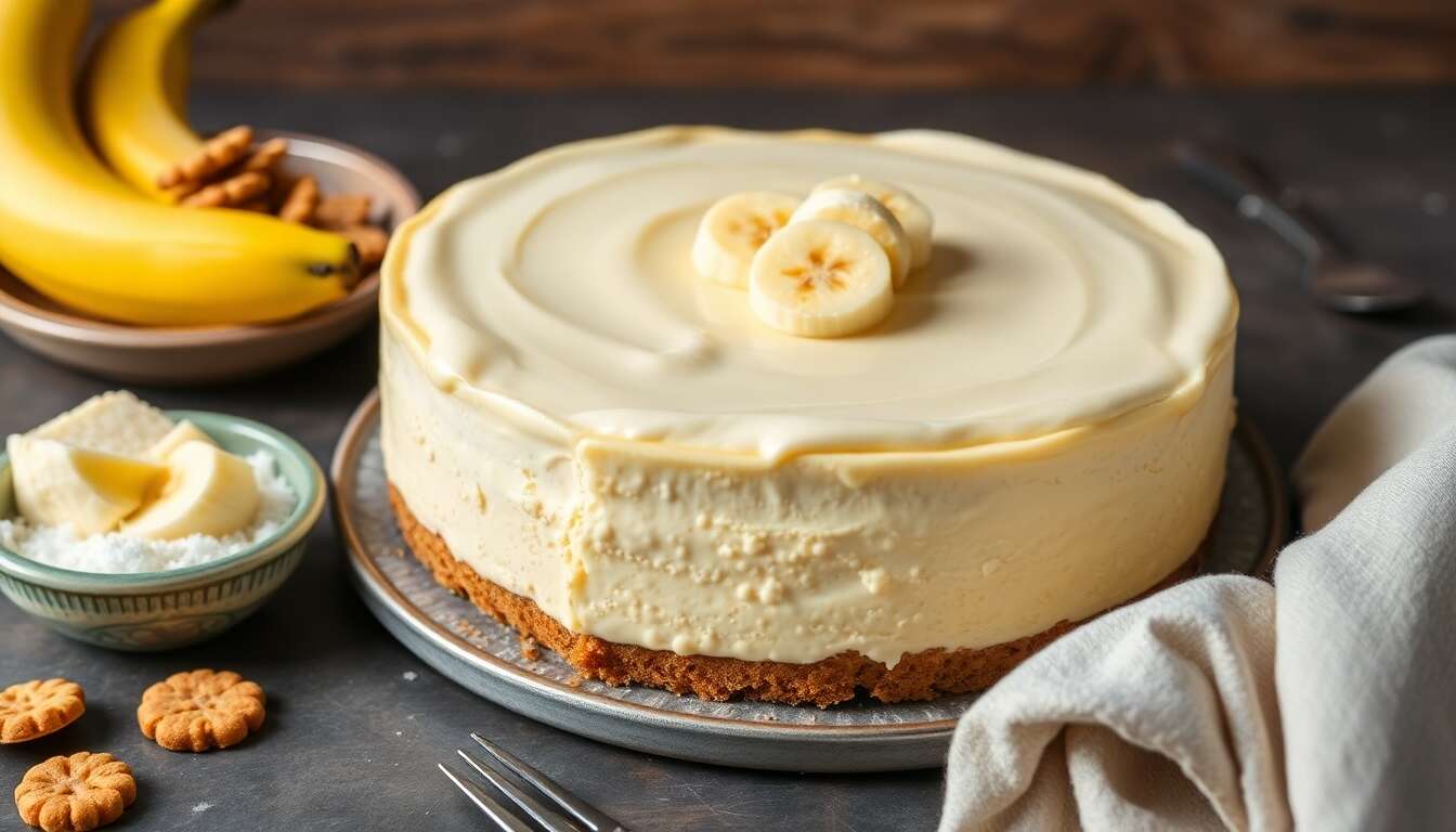 Recette du cheesecake à la banane de Kat alias Davina