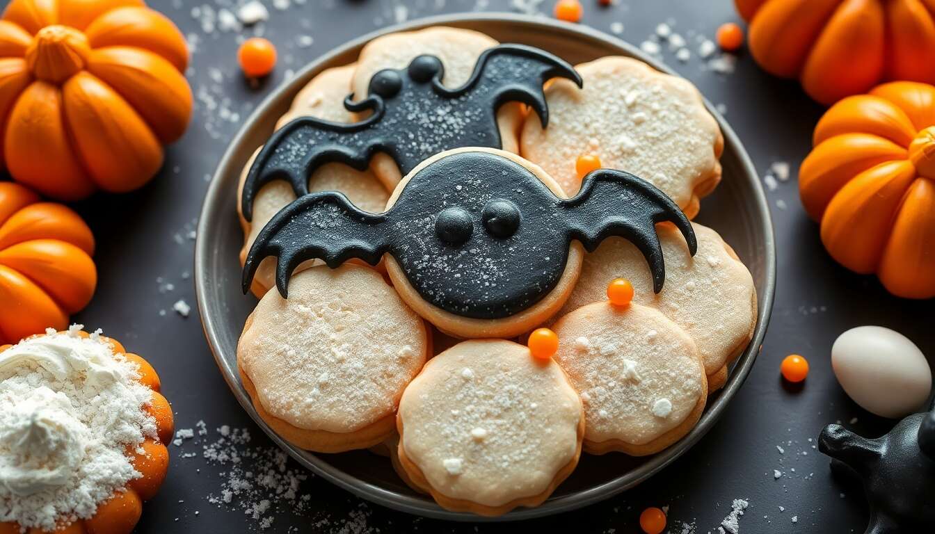 Recette de biscuits décorés pour Halloween