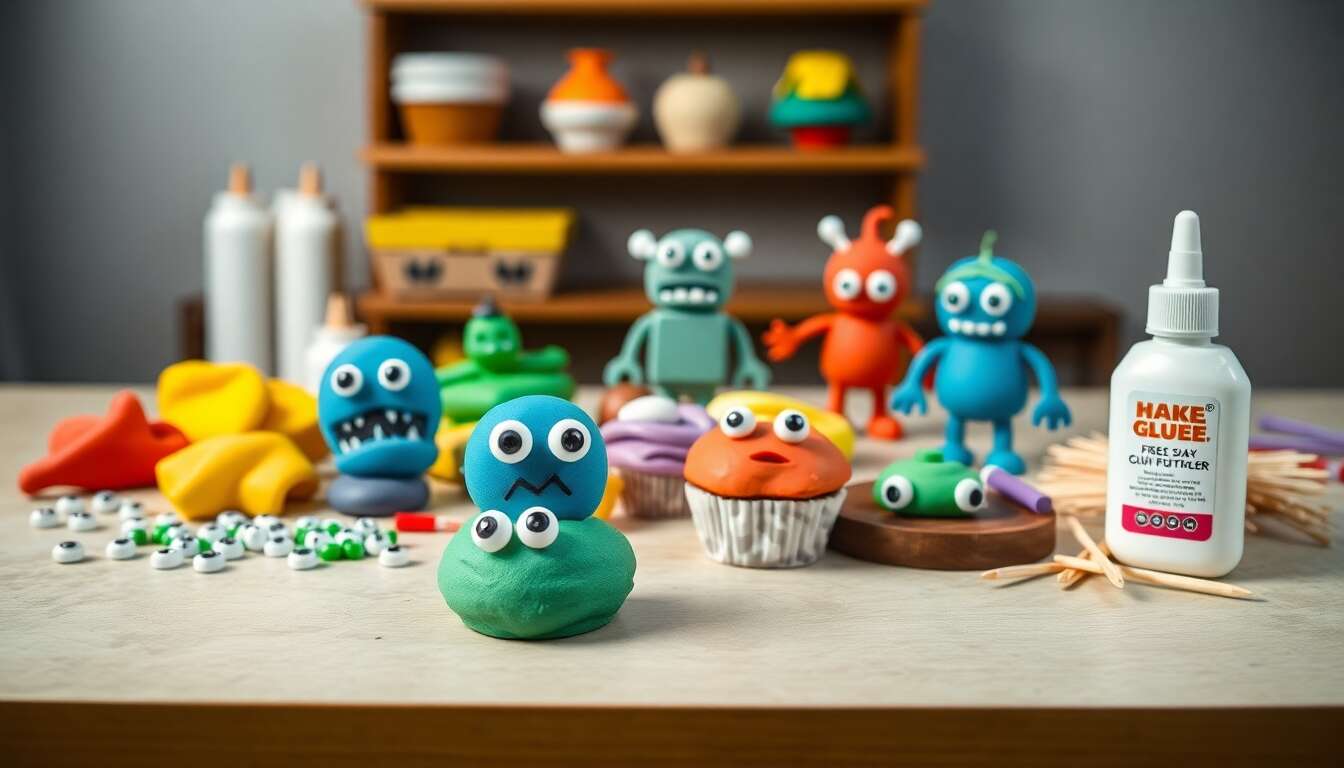 Toppers à cupcakes : créez des monstres et des robots amusants
