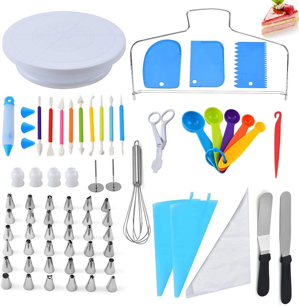 Test du kit de décoration de gâteau : 66 accessoires pour briller