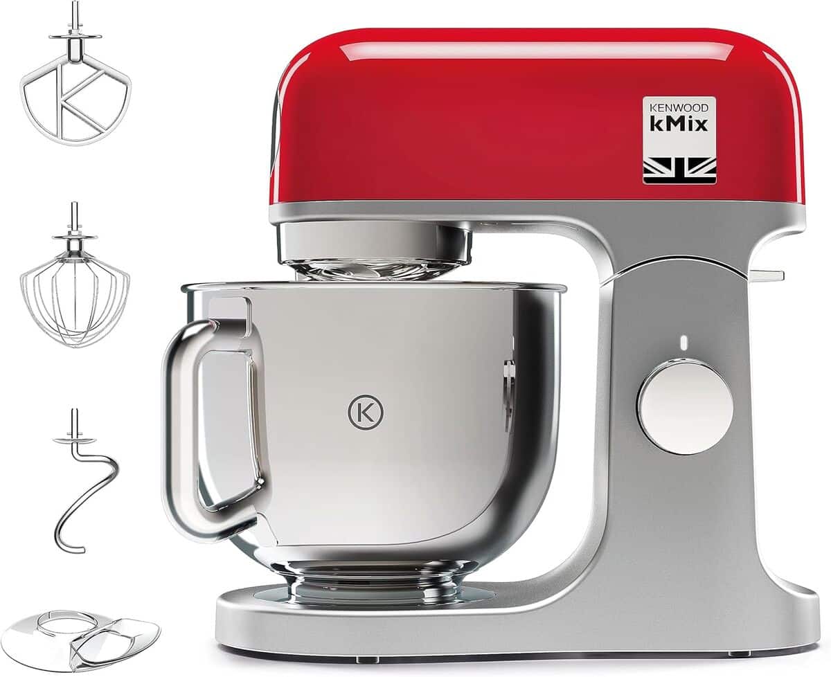 Test : robot pâtissier Kenwood KMX750RD efficace et stylé