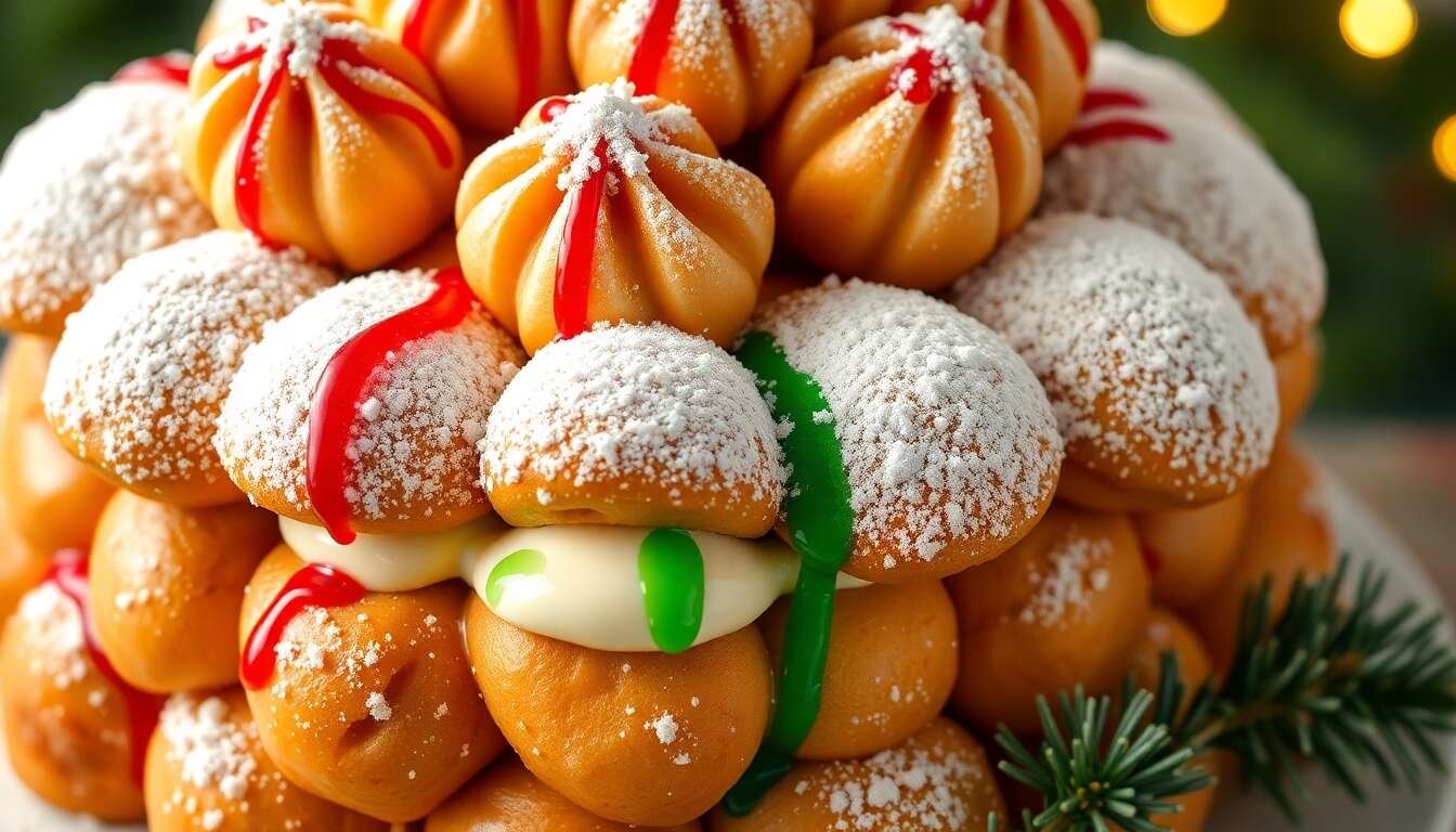 Recette de la pièce montée de Noël : un délice festif