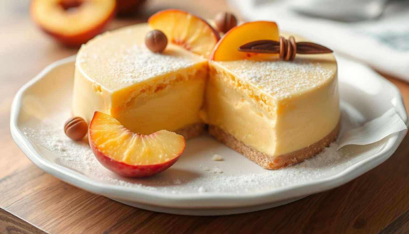 Recette de dacquoise Pêche Melba : un dessert gourmand