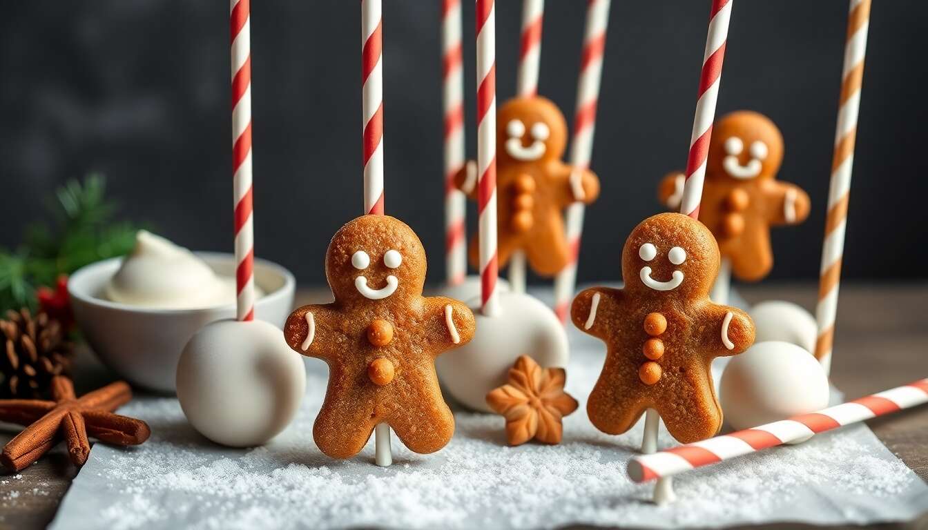 Cake pops bonhommes de pain d'épices : recette et concours