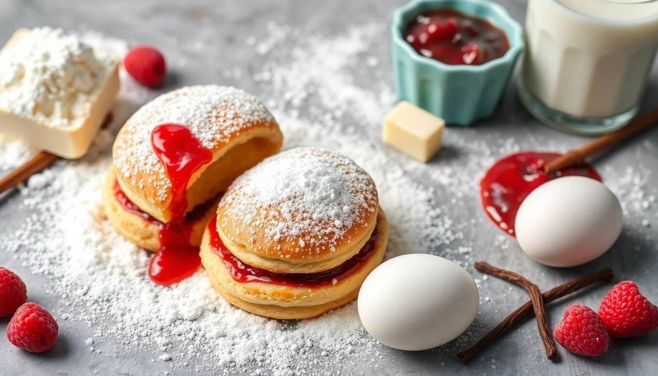 Choux à la vanille et framboise : recette gourmande