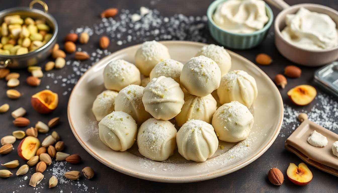Recette de cake balls à la pistache : un délice gourmand
