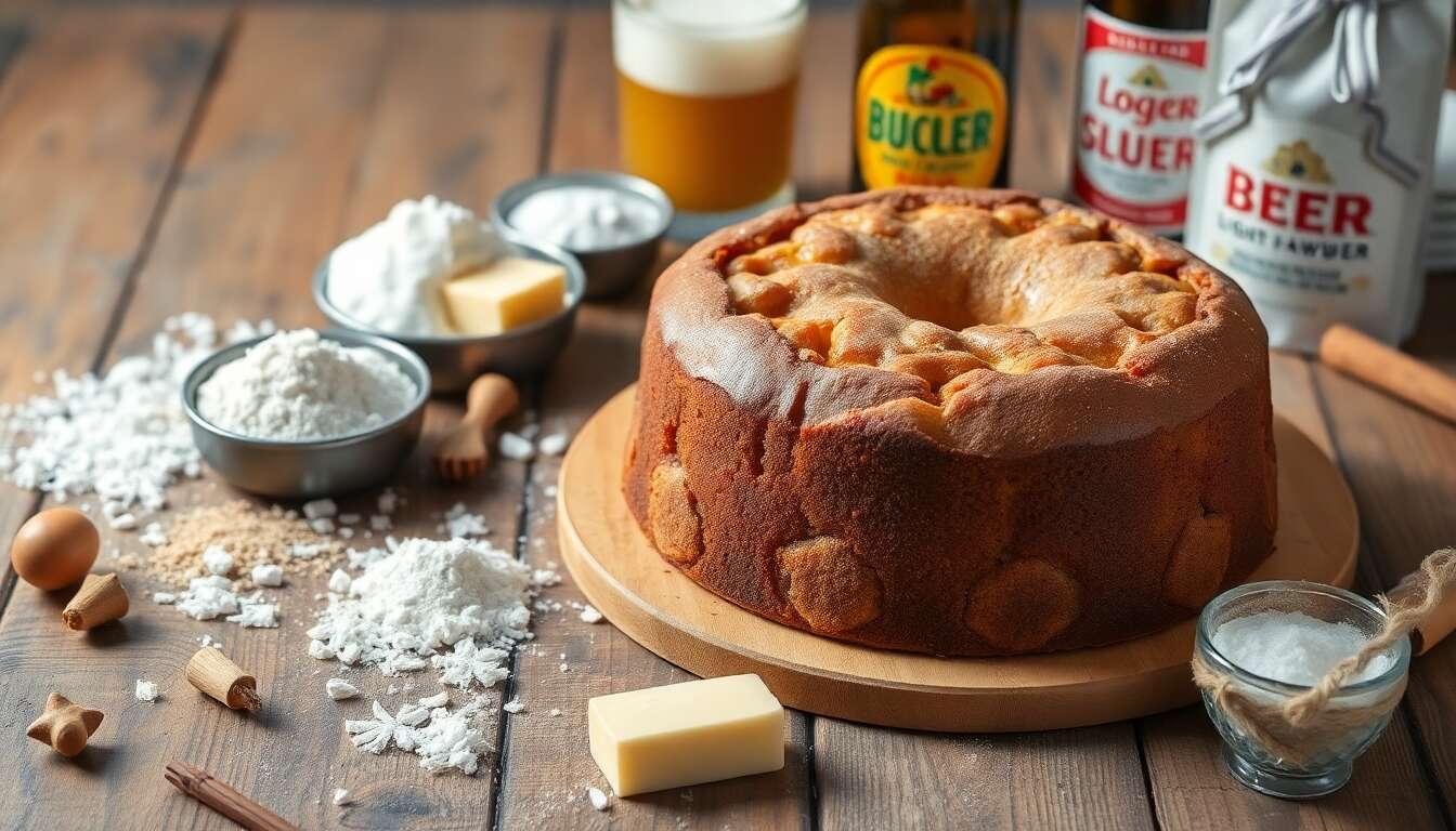 Recette de gâteau pour la fête de la bière