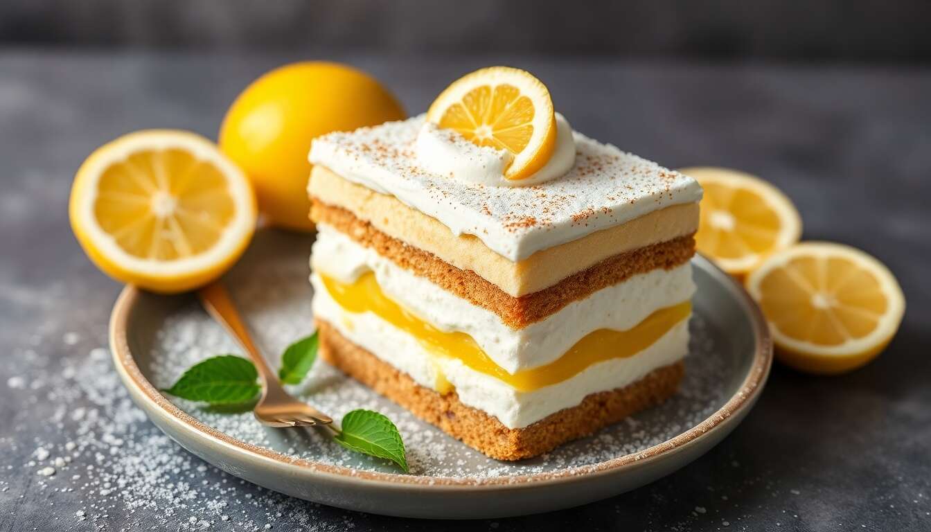 Recette Tiramisu au Citron : un Dessert Frais et Acidulé