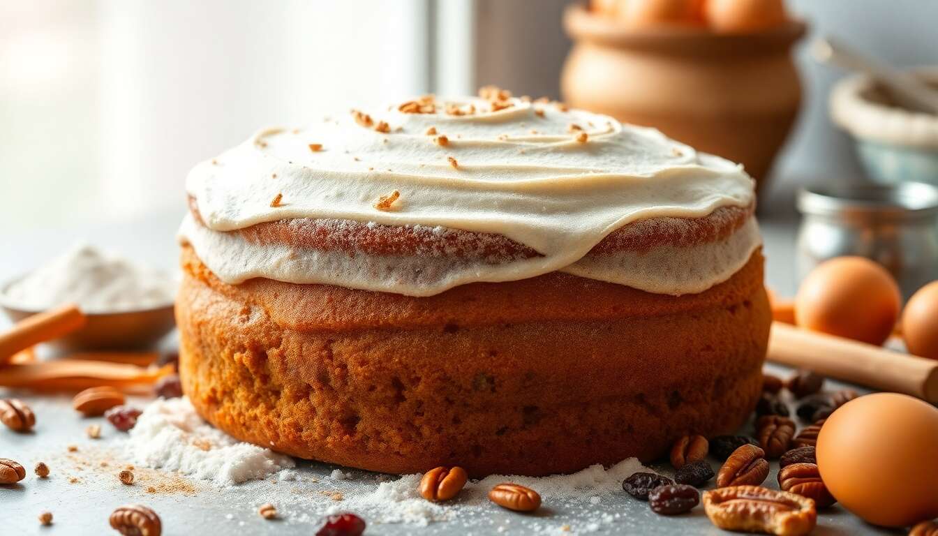 Découvrez la recette savoureuse du carrot cake