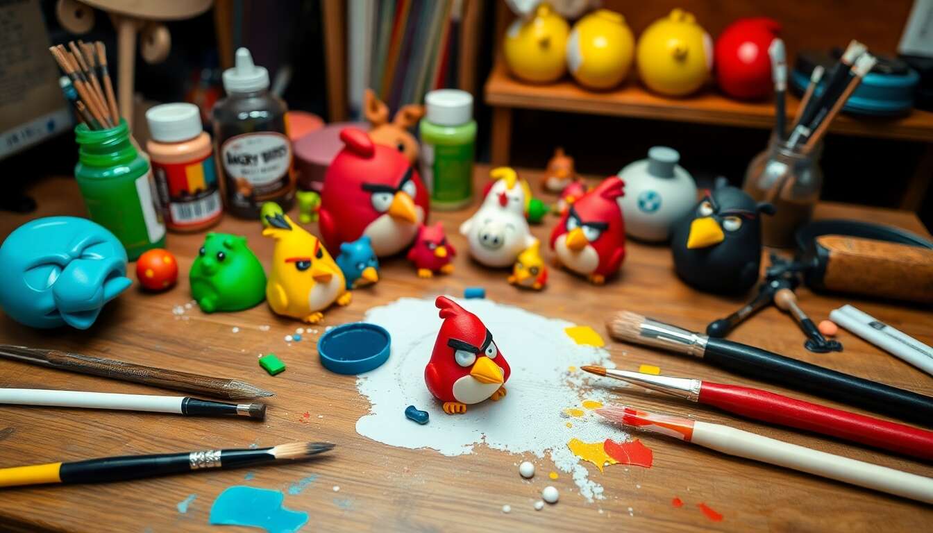 Modelage Angry Birds : astuces et Techniques Créatives