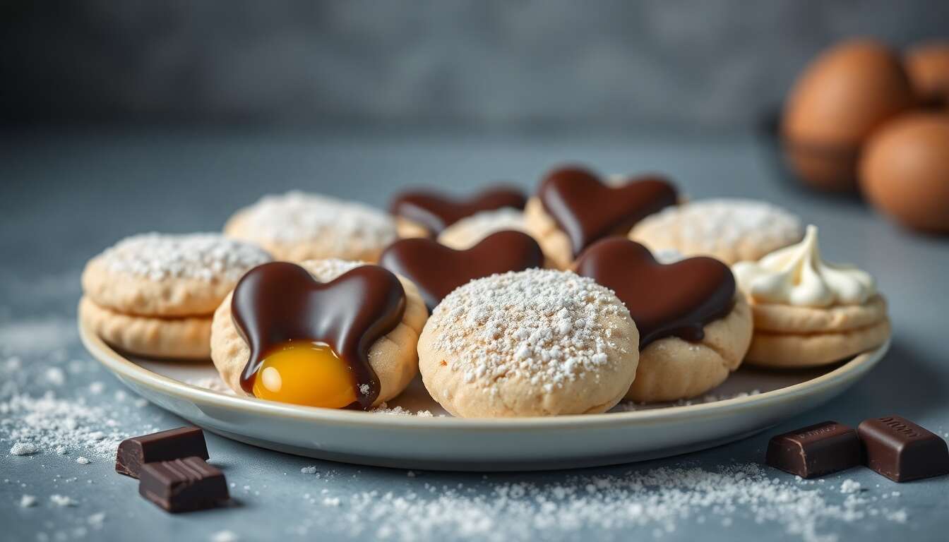 Sablés au cœur fondant chocolat façon Kango : la recette parfaite