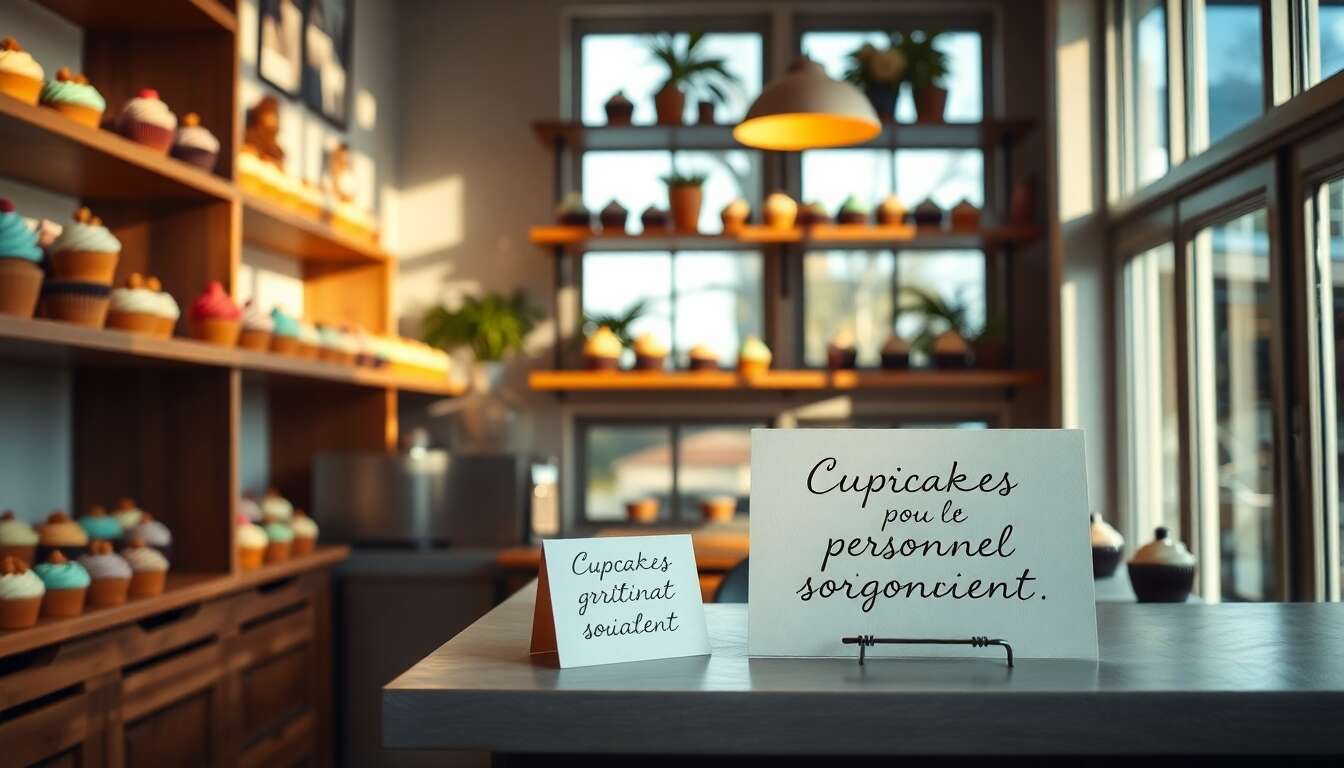 Cupcakes gratuits pour le personnel soignant : l'initiative des Little Cake Sisters