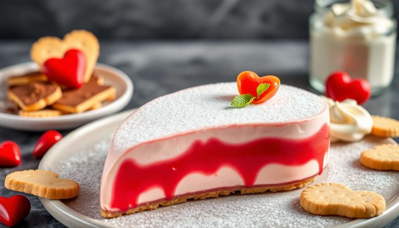 L'entremets de Saint-Valentin parfait : une recette gourmande