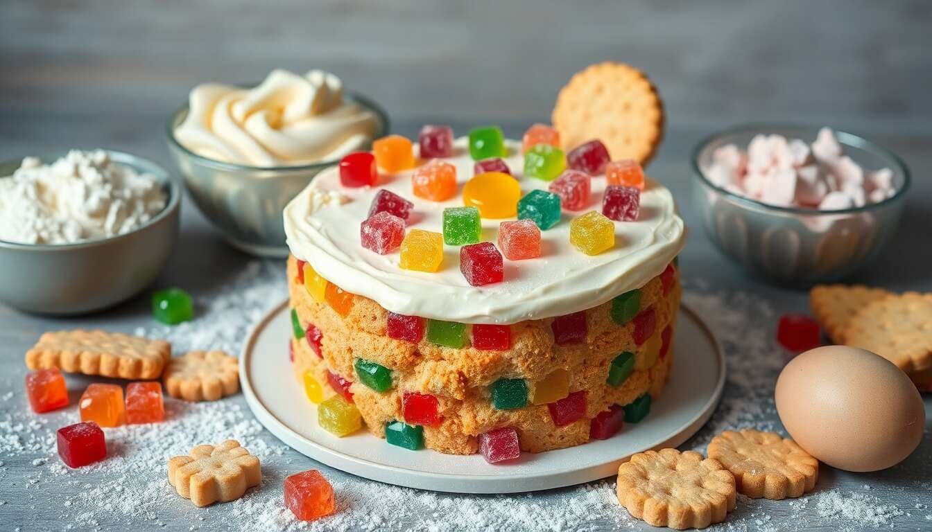 Recette de la box candy cake de l'amour : une douceur irrésistible