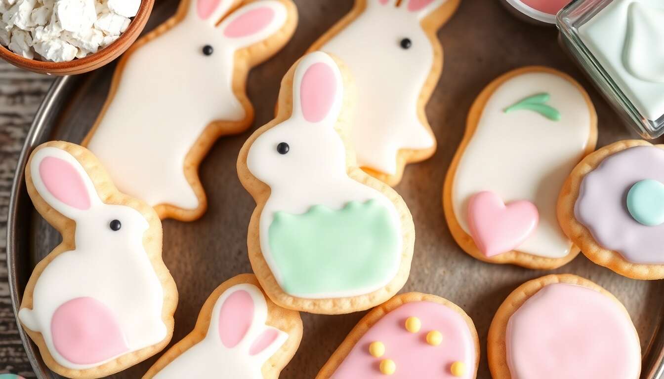 Recette de biscuits décorés pour Pâques
