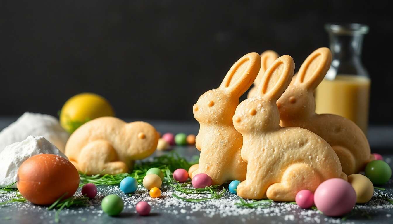Recette : biscuits lapins pour Pâques