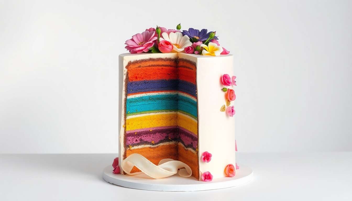 Gâteau Fault Line : découvrez la Nouvelle Tendance Pâtissière