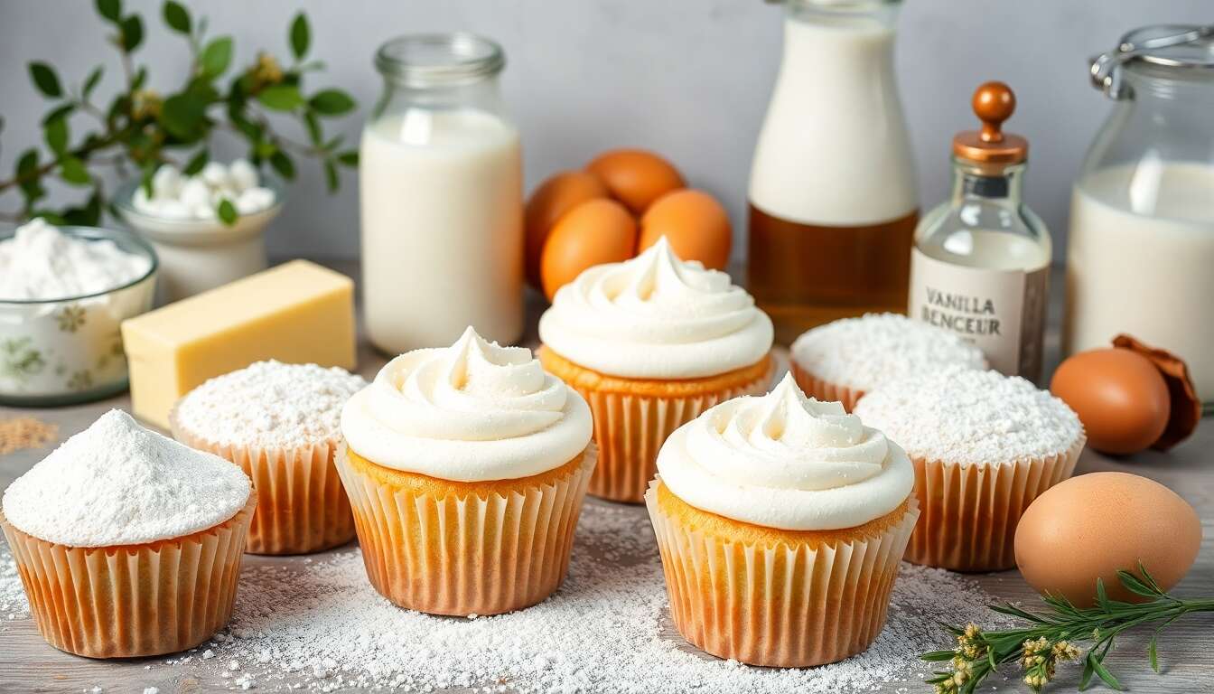 Recette facile de cupcakes moelleux
