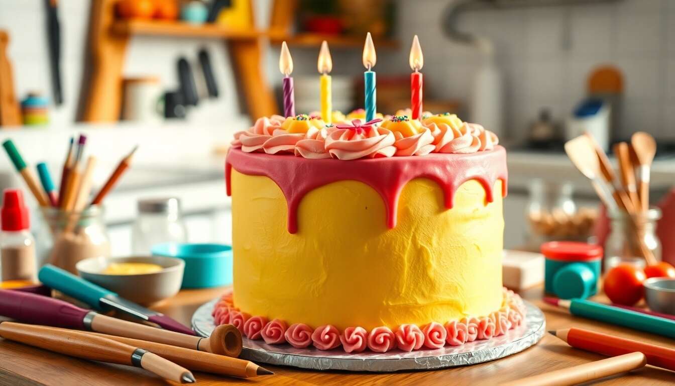 Astuces pour Garnir Votre Gâteau sous la Pâte à Sucre