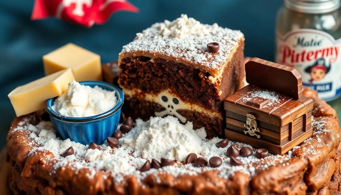 Recette du gâteau pirate de Sonia