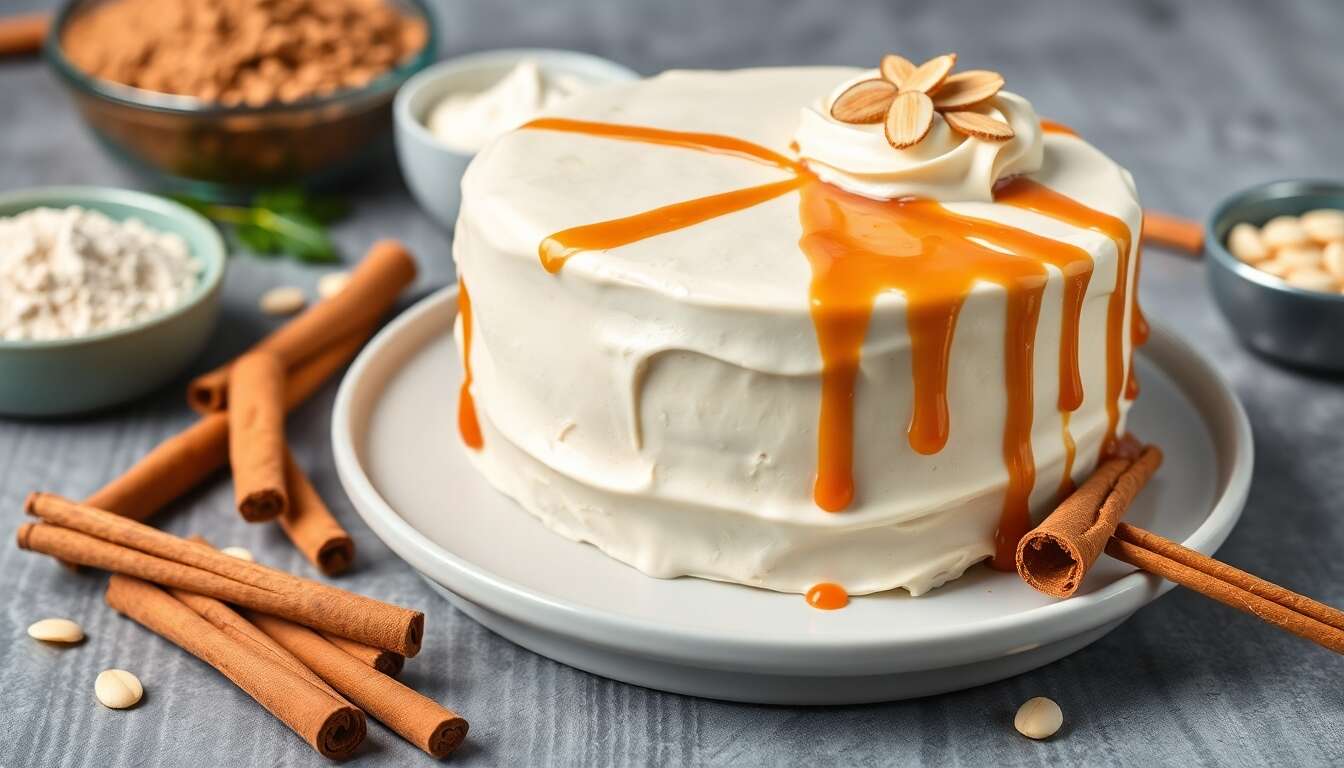 Carrot Cake : délice au Glaçage Cream Cheese et Caramel Beurre Salé