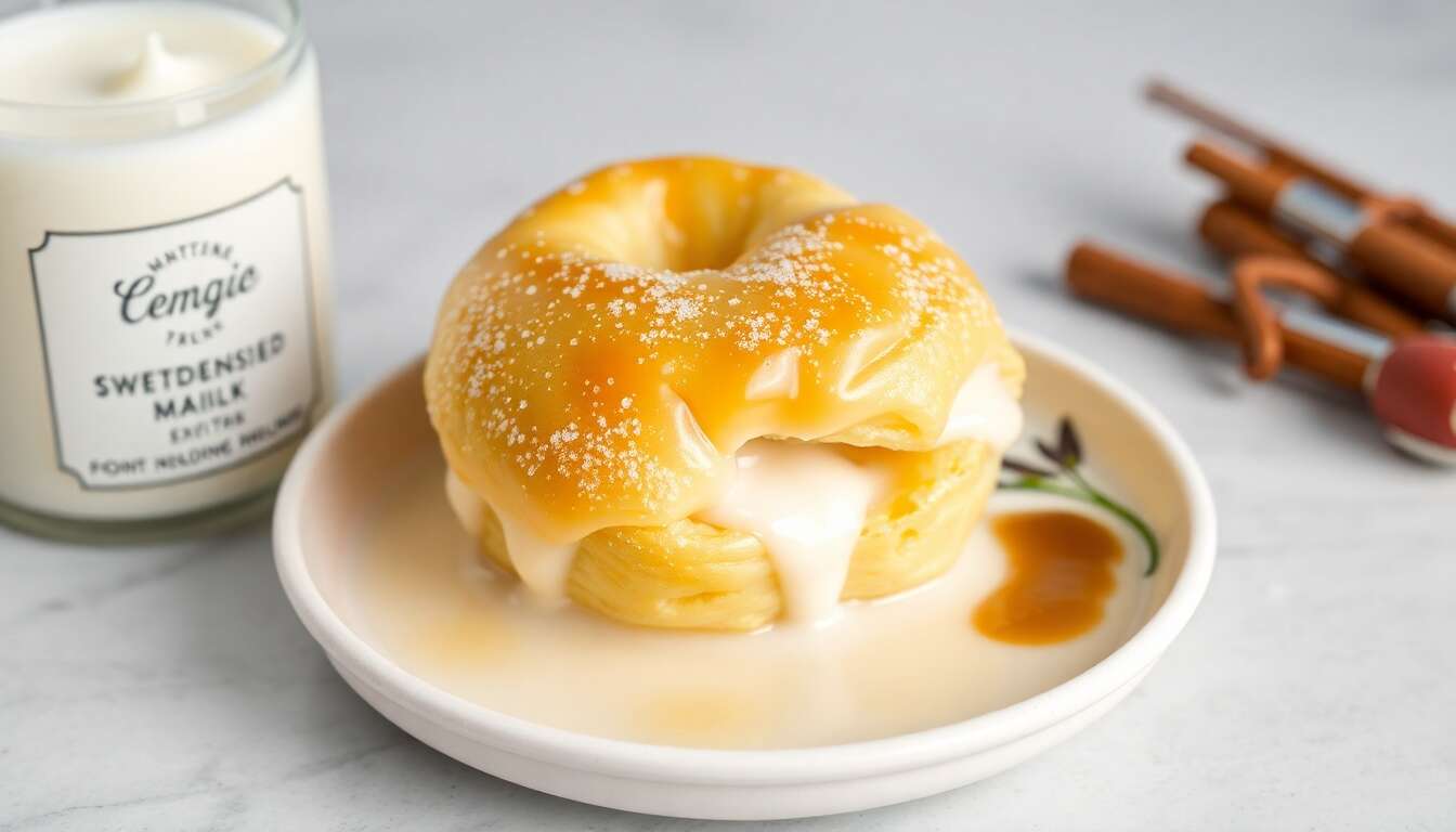 Comment imbiber une pâtisserie au lait ?