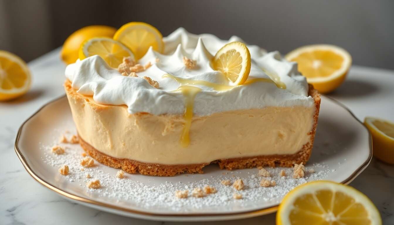 Recette de tarte au citron meringuée légère comme un nuage