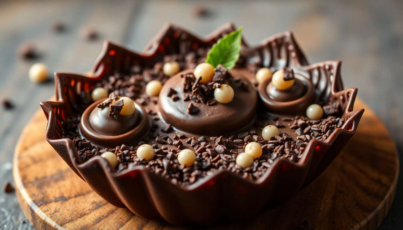 Recette de nid en chocolat : délice gourmand à réaliser chez soi