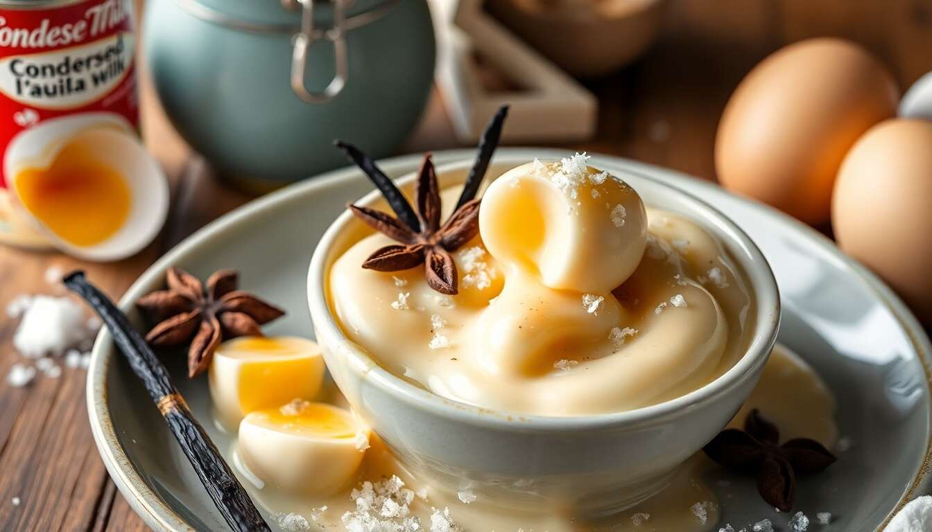 Recette d'œufs au lait maison