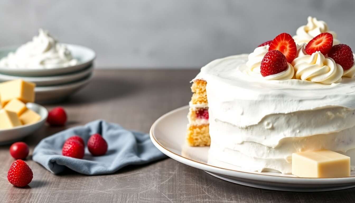 Recette : layer Cake Fraisier par MyCake