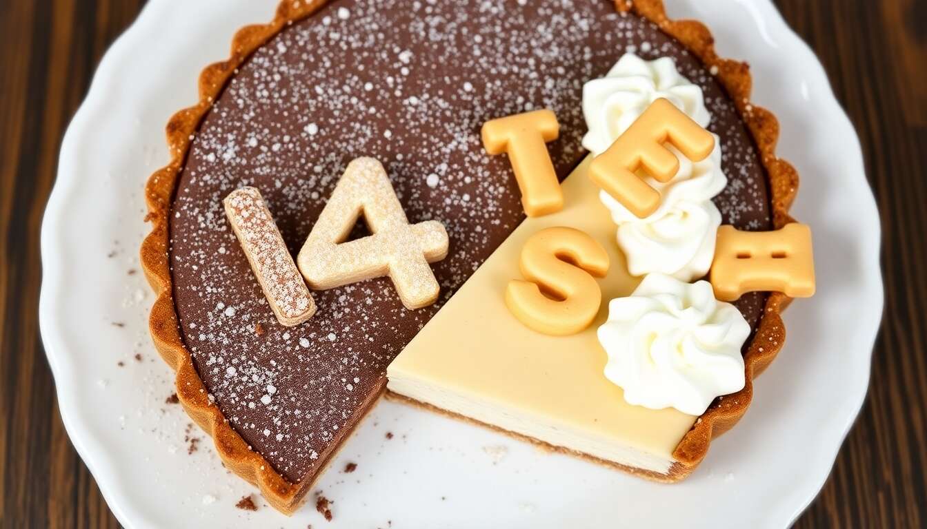 Recette : comment faire une tarte chiffres et lettres ?