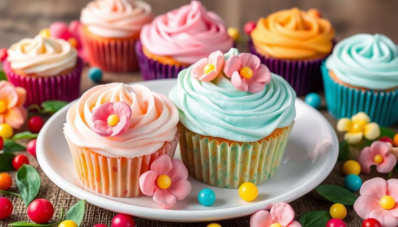 Recette de cupcakes : créez votre jardin gourmand