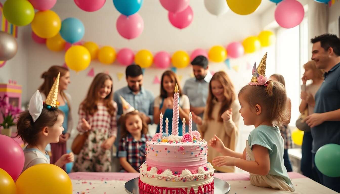 Anniversaire licorne : idées magiques pour une fête réussie