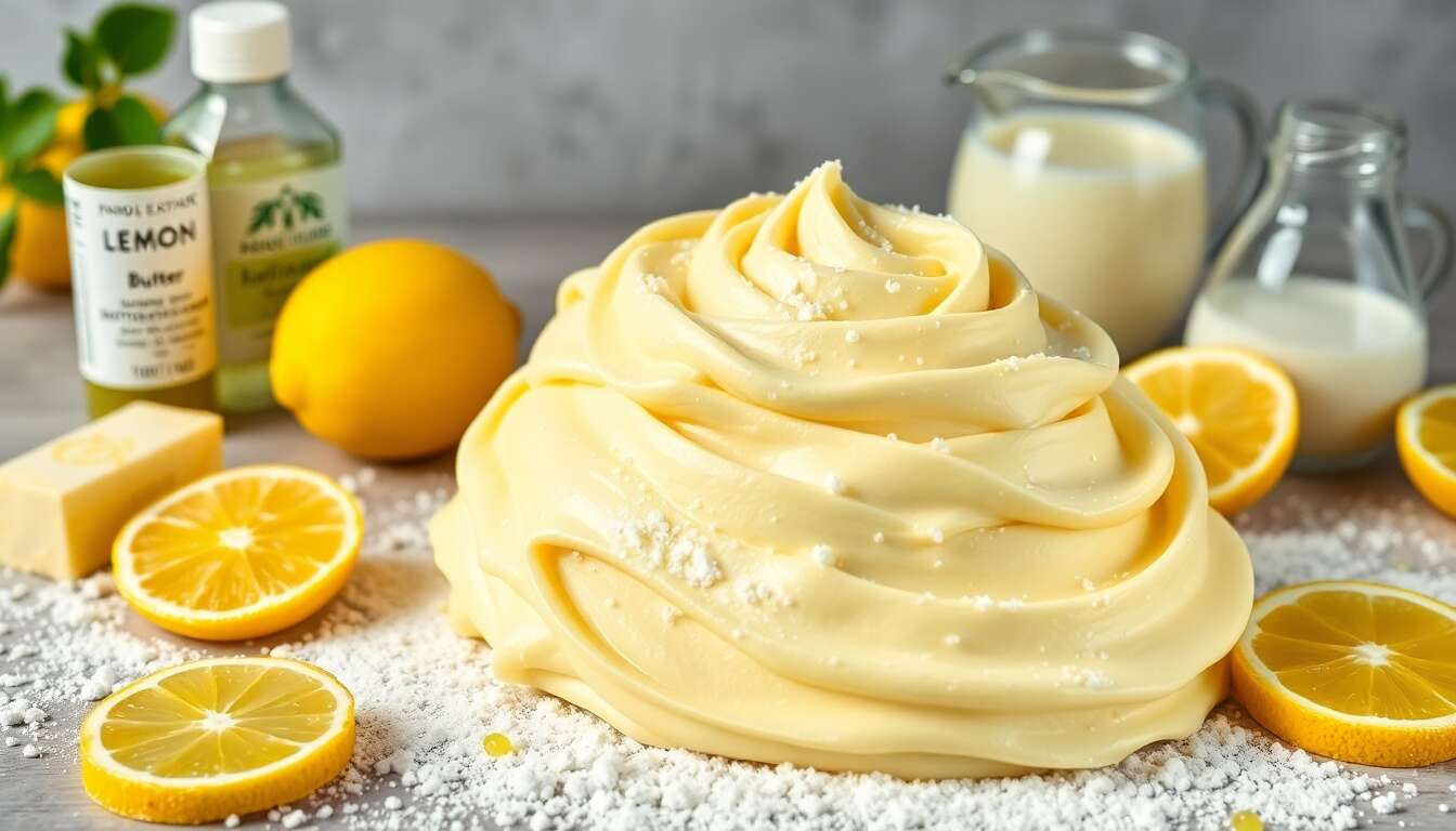 Recette de Buttercream au Citron : crémeux et Acidulé