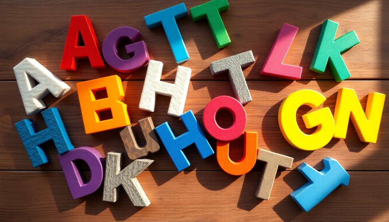 Lettres funky : créez votre alphabet unique !