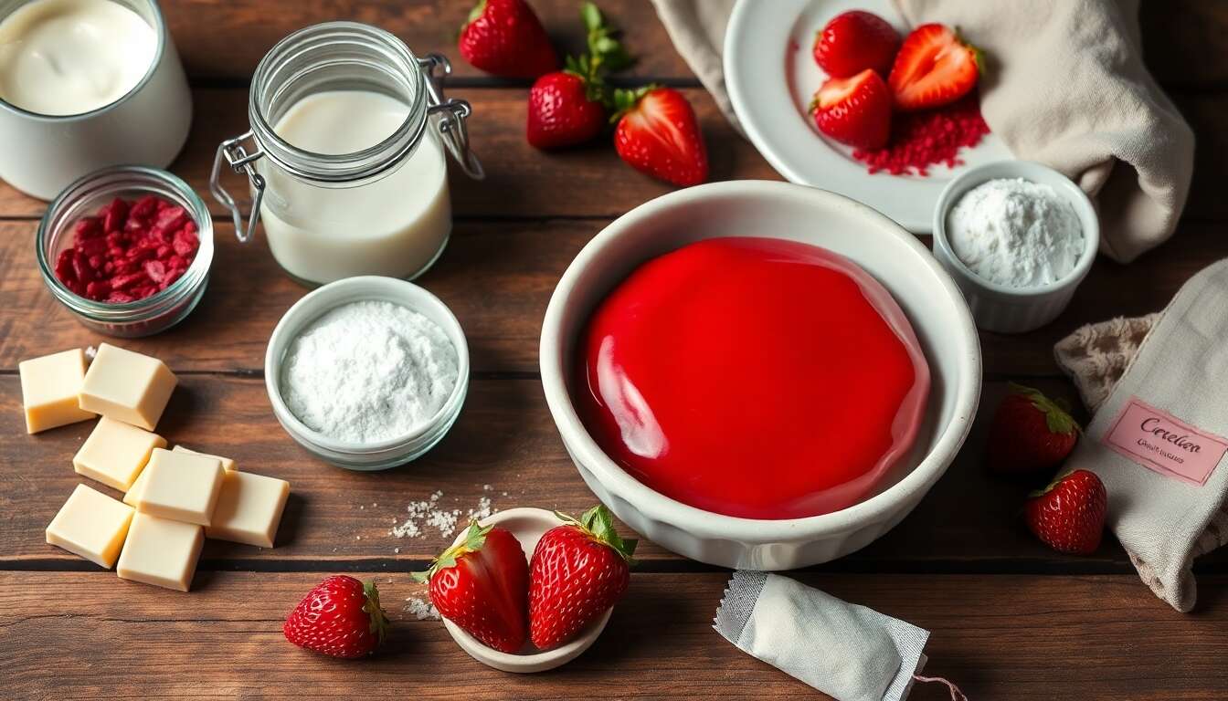 Recette de ganache à la fraise : astuces et conseils