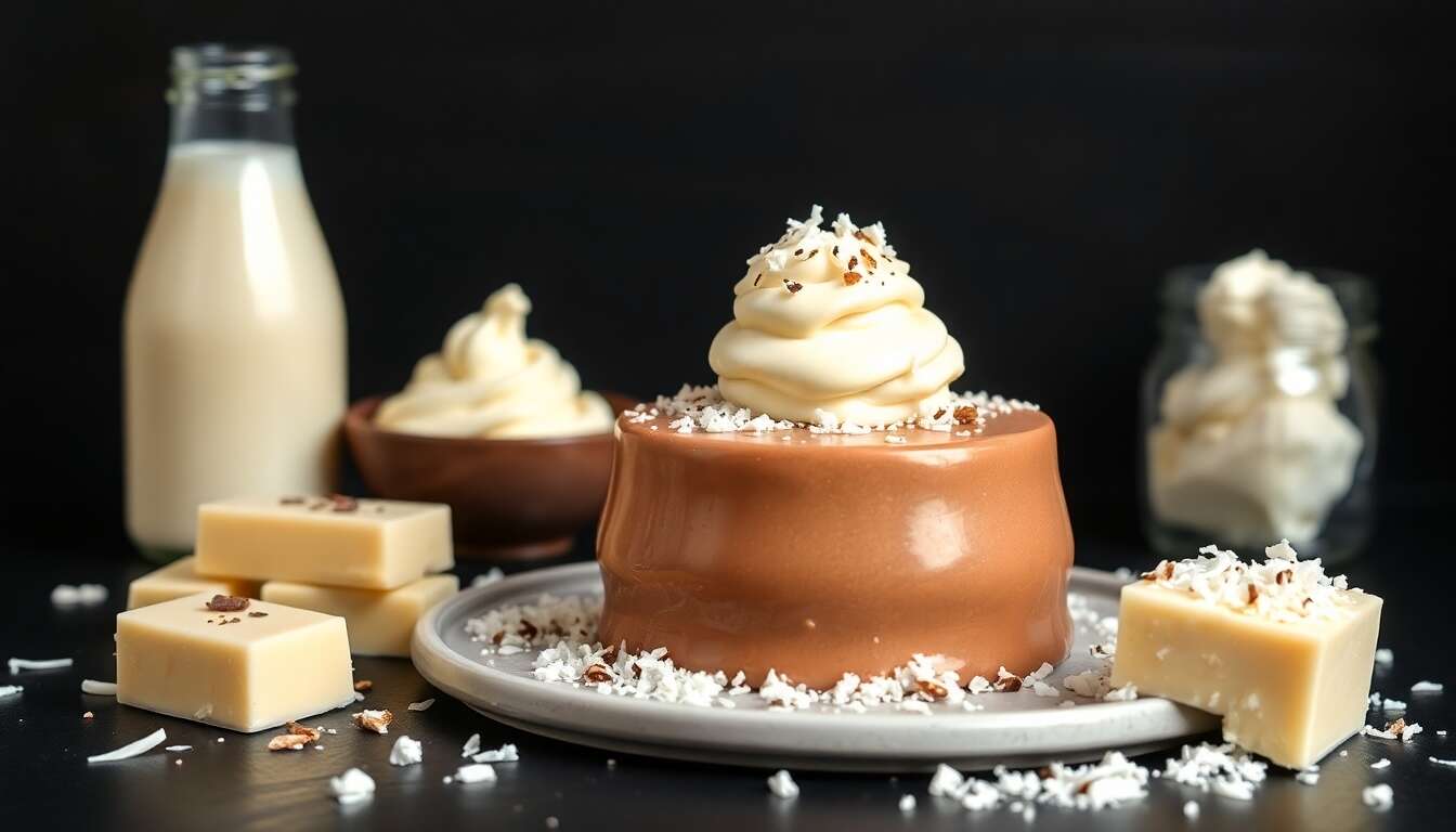 Recette de ganache coco onctueuse