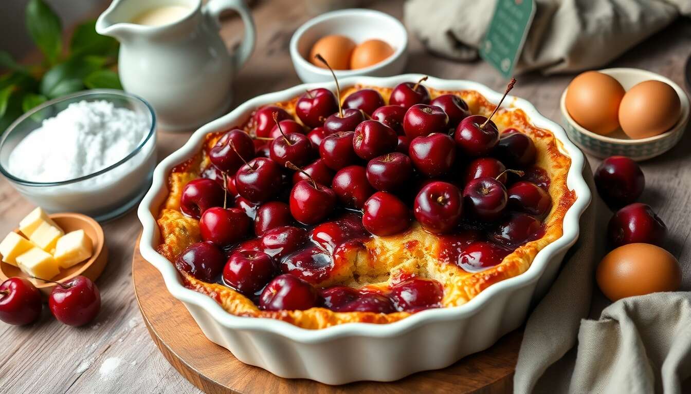 Clafoutis cerises : recette simplissime à tester !