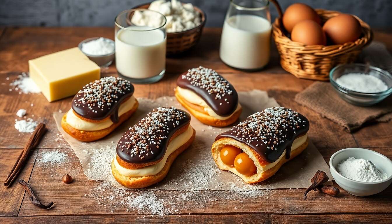 Maîtriser la pâte à choux pour des éclairs chocolat parfaits