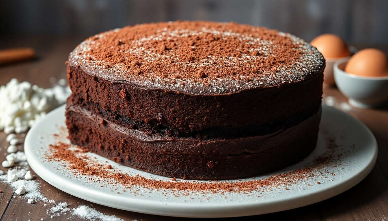 Délice chocolaté : recette facile de génoise