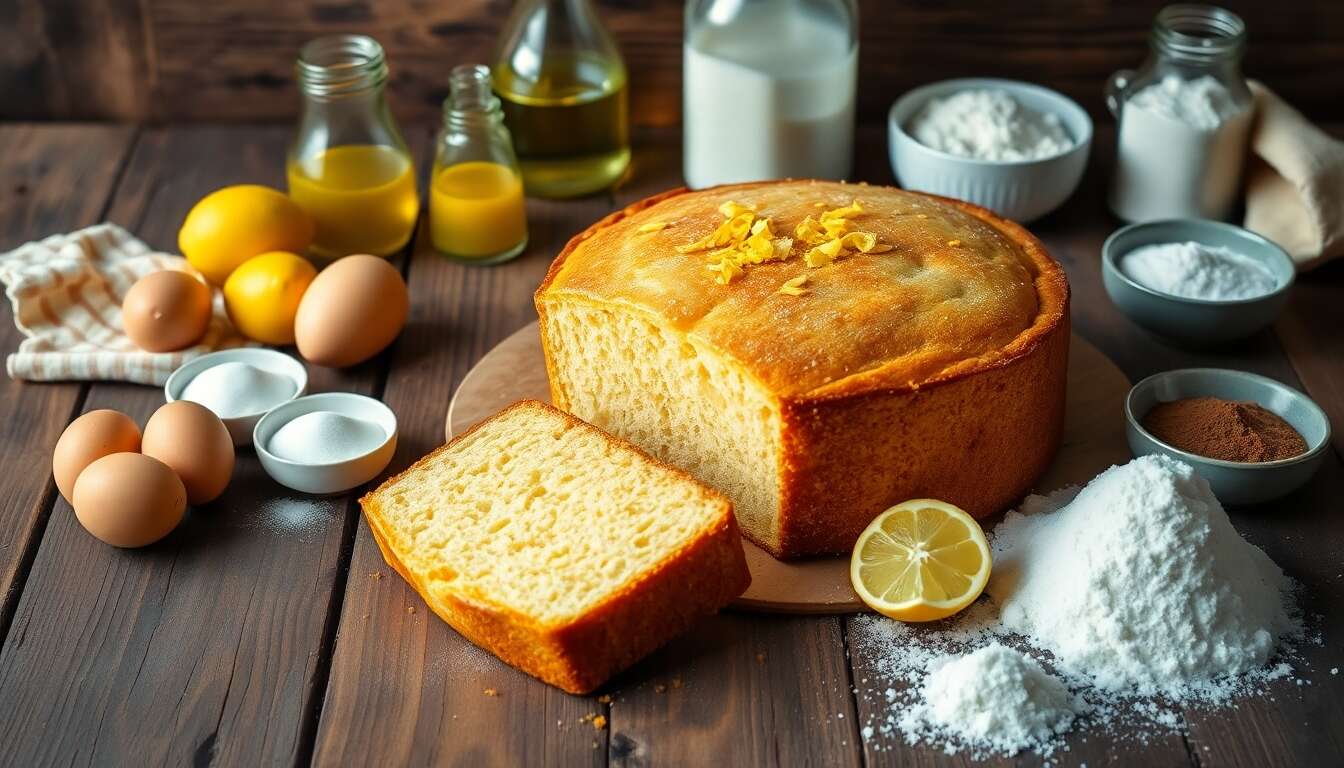 Gâteau citron ultra fondant : recette 7 cuillères