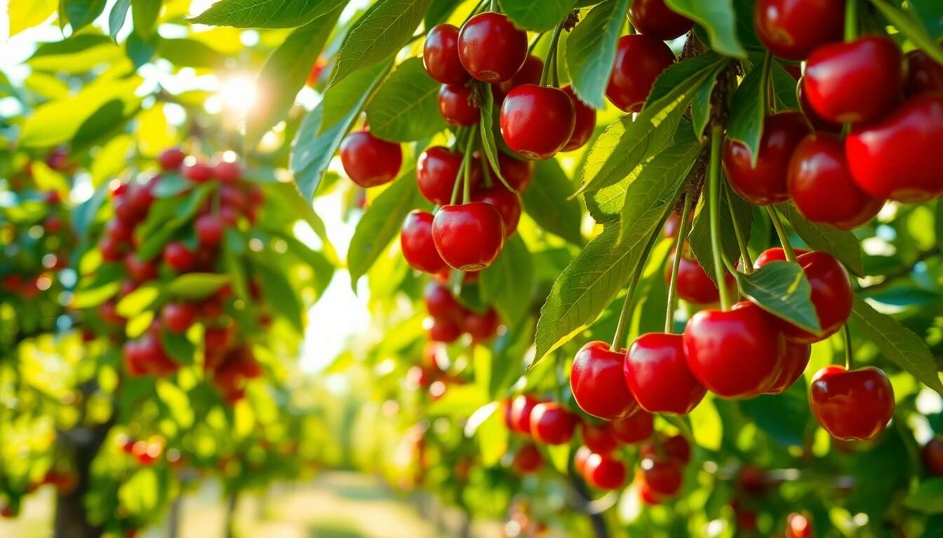 Le secret d'une cerise juteuse