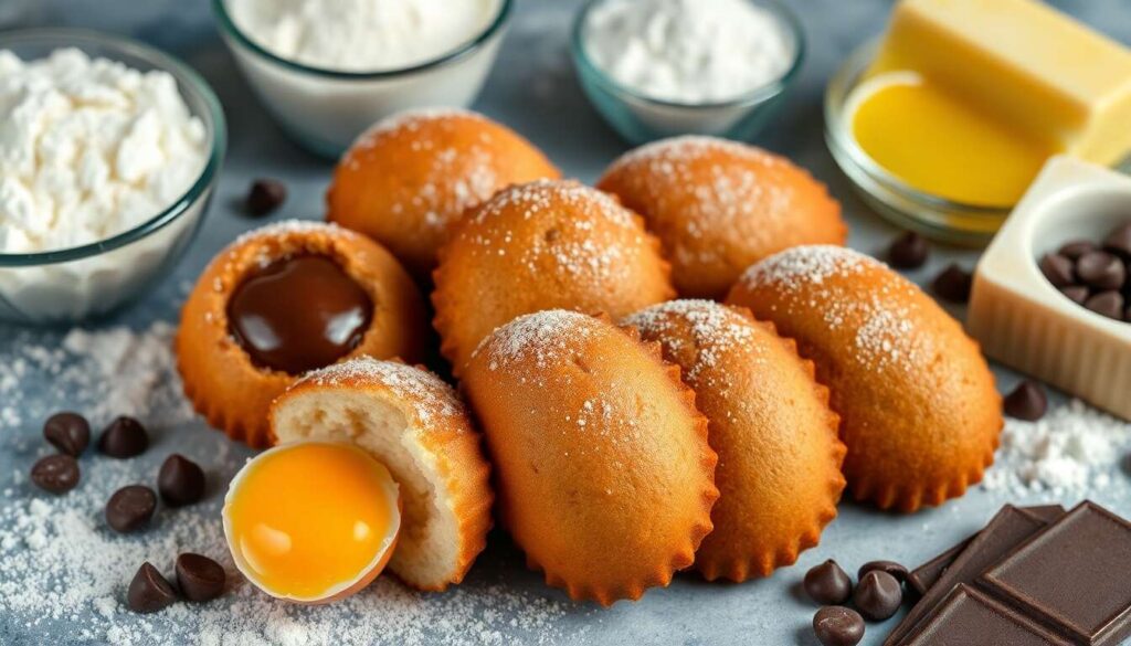 Madeleines au chocolat : découvrez la recette gourmande cœur choco