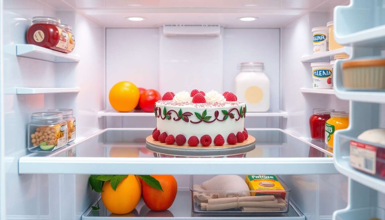 Stockage des g&acirc;teaux en r&eacute;frig&eacute;rateur