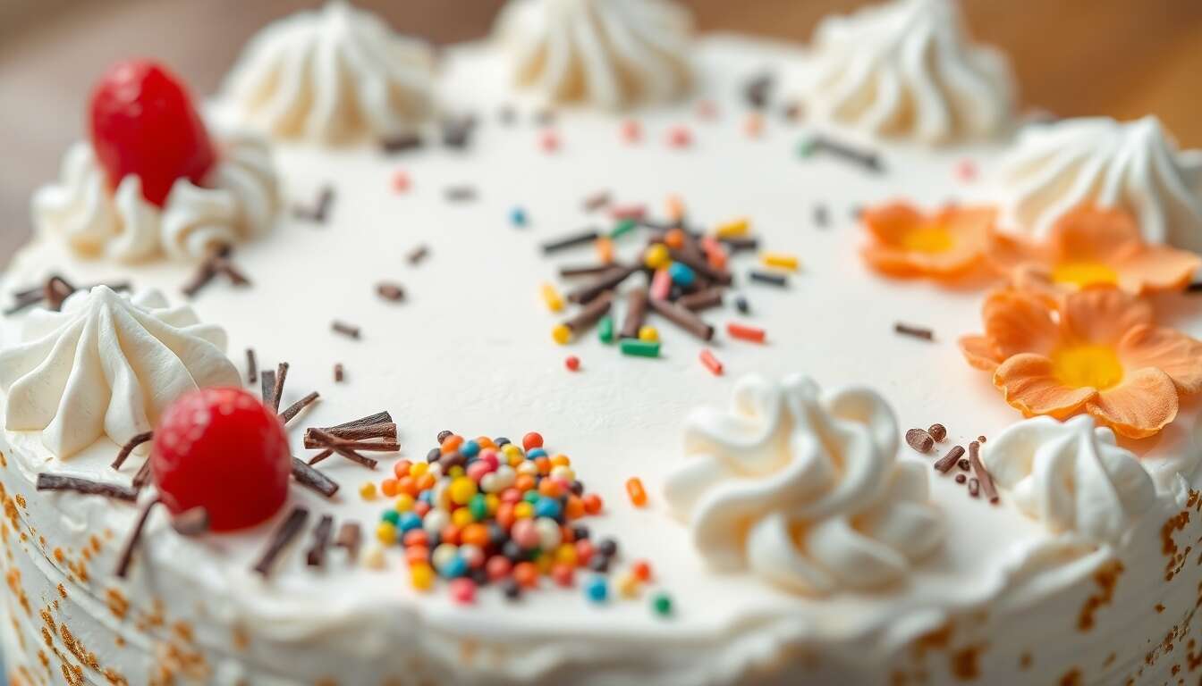 5 idées faciles pour décorer un gâteau