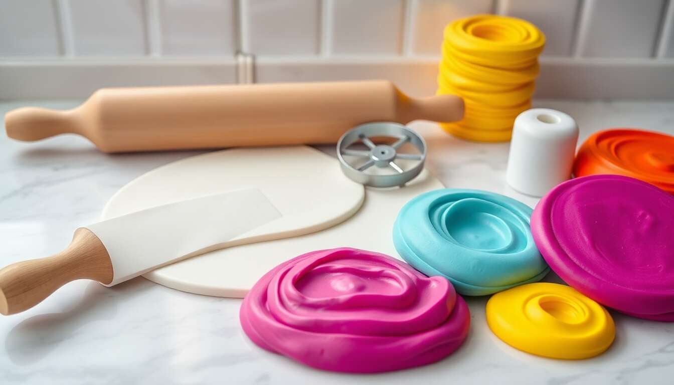 Les outils de base pour d&eacute;buter en p&acirc;te &agrave; sucre